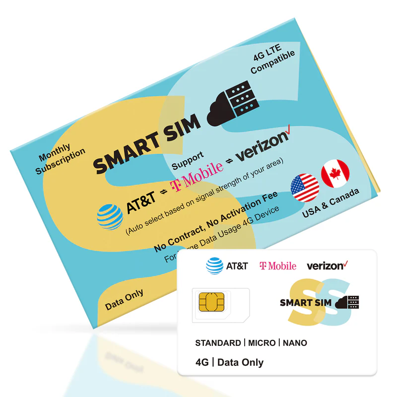 4G Sim Cards Data Only - Data Not Included